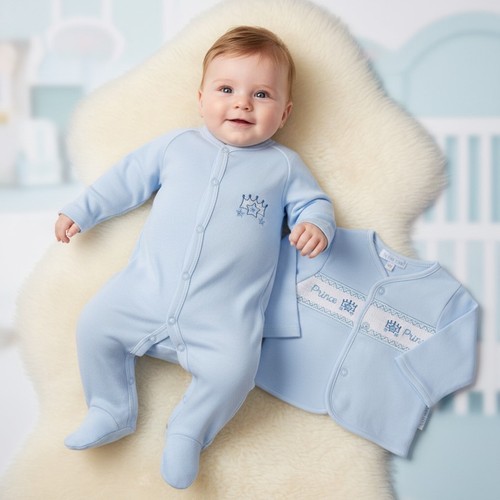 Set principe pezzi smocked - set,