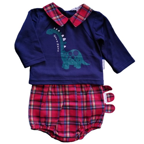 Completo tartan bambino