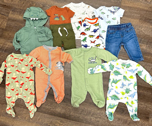 Lotto abbigliamento dinosauro