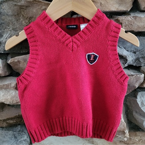 Maglione rosso izod - rosso,