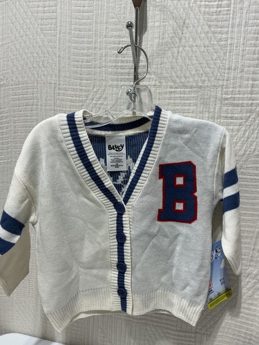 Maglione cardigan bluey