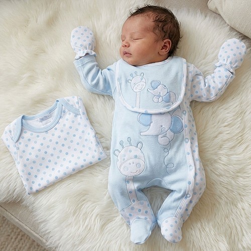 Set pezzi pigiama body - 4,