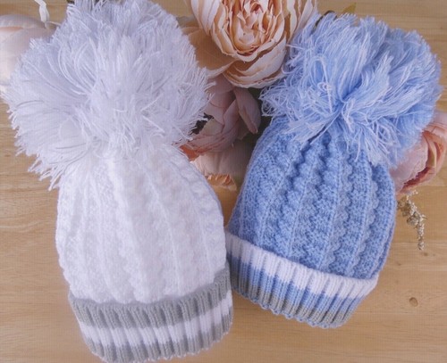 Cappello pom maglia - pom, bambino