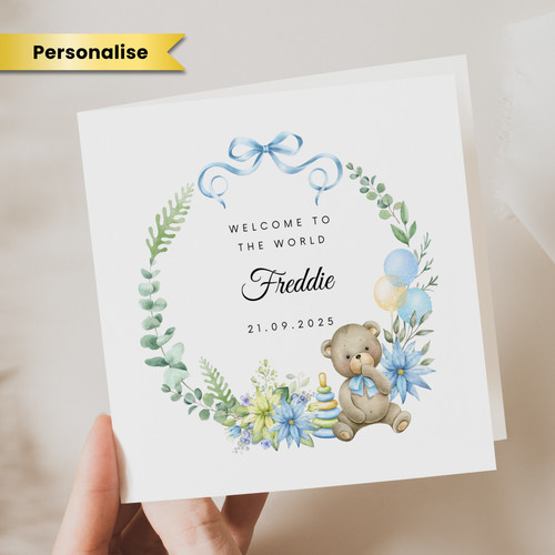 Biglietto personalizzato nuovo - personalizzato,